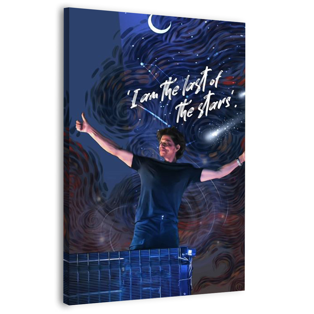 SRK The Last of Stars Canvas Frames Wall Art