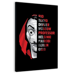 Money Heist Canvas Frames Wall Art