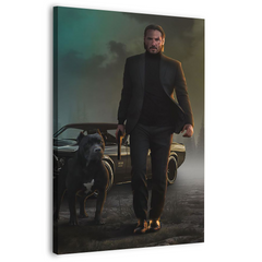 John Wick The Game Changer Canvas Frames Wall Art