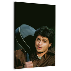 Shahrukh Khan 90s Charming Handsome Wall Art