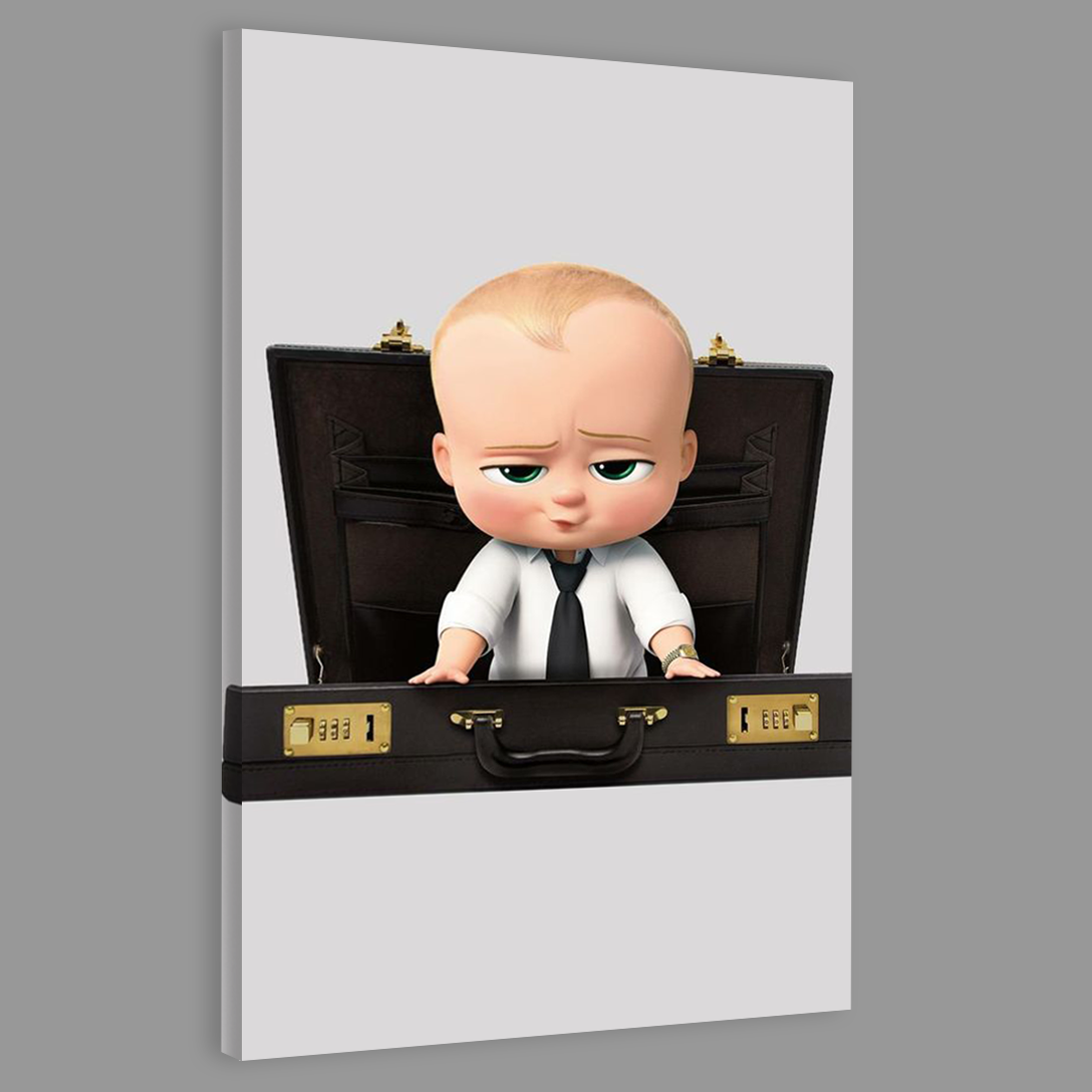 The Baby Boss Canvas Frames Wall Art