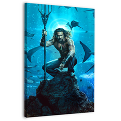 Aquaman Canvas Frames Wall Art