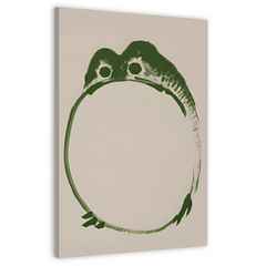 Matsumoto Hoji Frog 2 Canvas Frames Wall Art