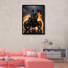 Batman's Bike Canvas Frames | Wall Art