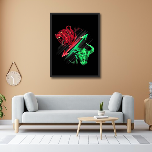 Bearish and Bullish in Stock Market | Wall Art