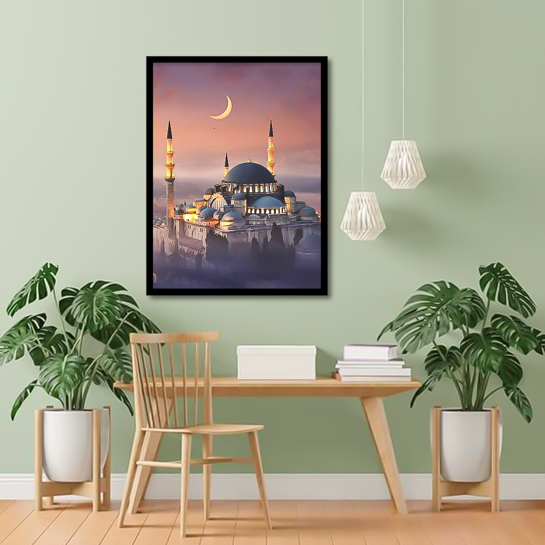 Blue Mosque Canvas Frames | Wall Art