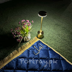 Padded Prayer Mats with Arabic Calligraphy Name