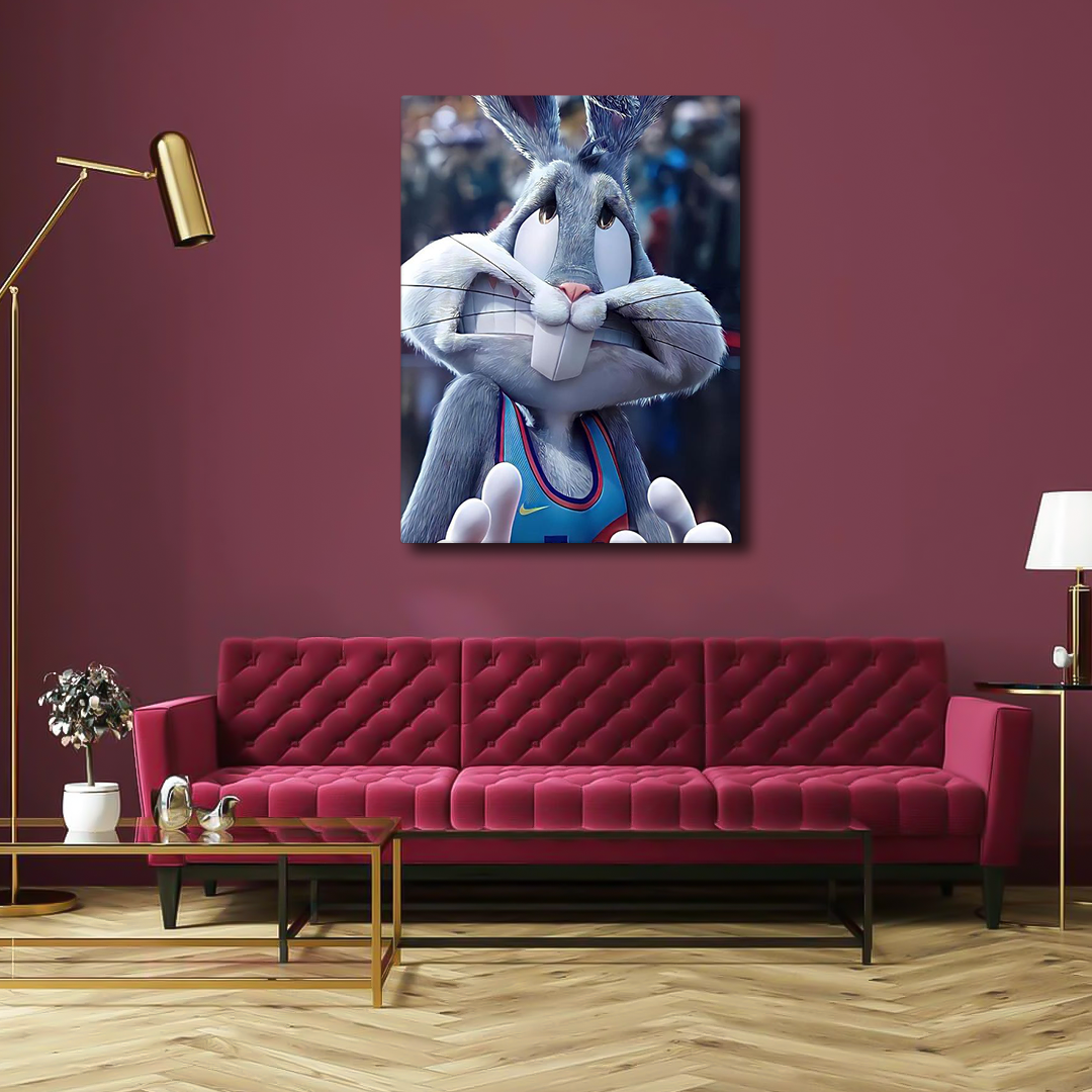 Bugs Bunny Cartoon Canvas Frames Wall Art