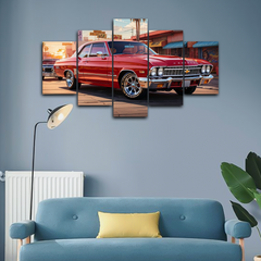 Chevrolet Chevy Canvas Frames (5panel) | Wall Art