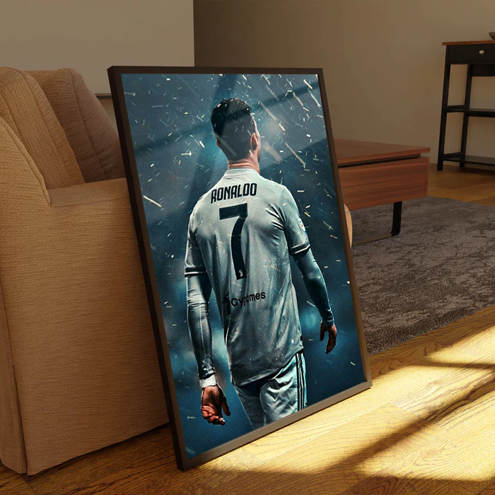 Cristiano Ronaldo CR7 Canvas Frames Wall Art