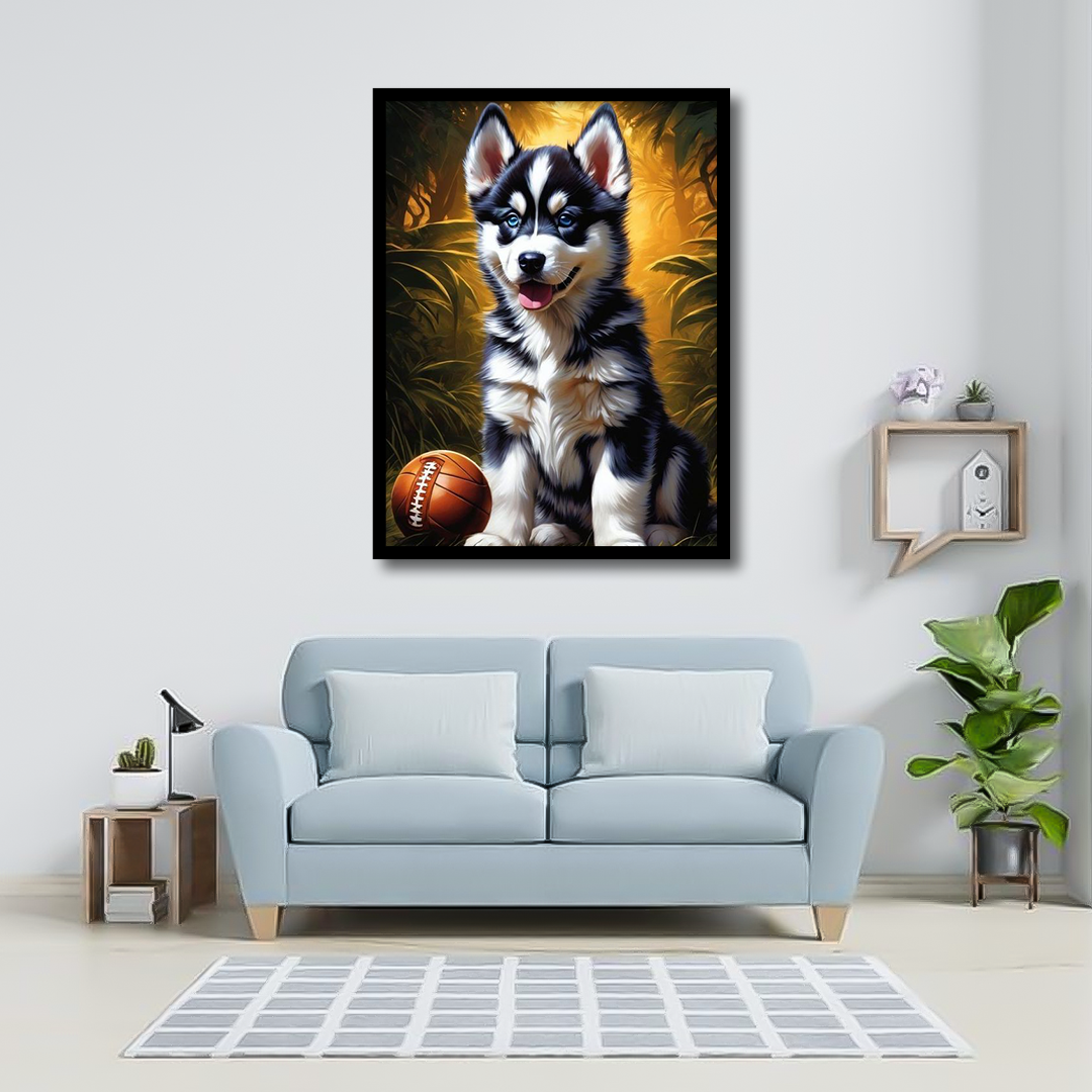 Ihana Husky Wall Art
