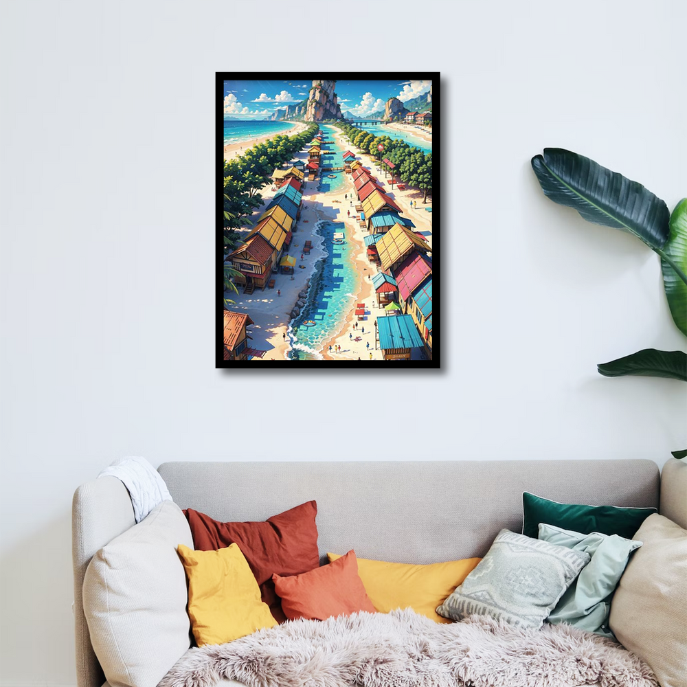 Fantasy Tropical World Wall Art