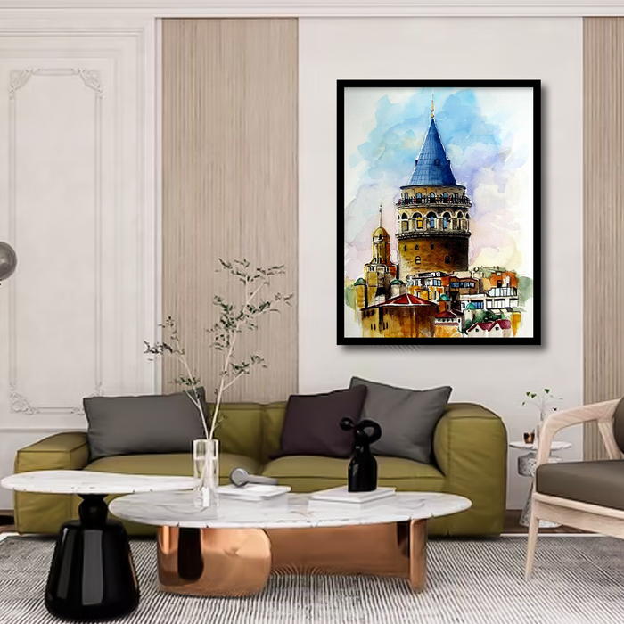 Galata Tower Canvas frames | Wall Art