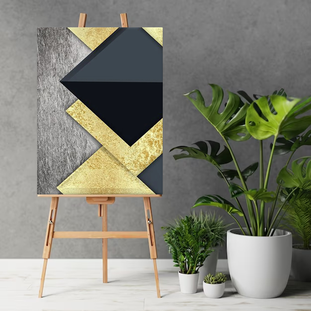 Geometric Abstract Art | Handmade Painting | Wall Art