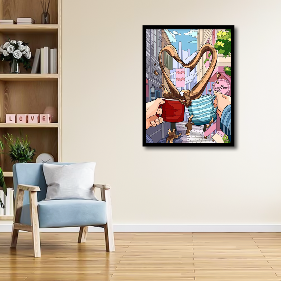 Gratitude Journal for Couples Canvas Frames | Wall Art