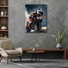 KTM790 Super Bike Rider Canvas Frames Wall Art