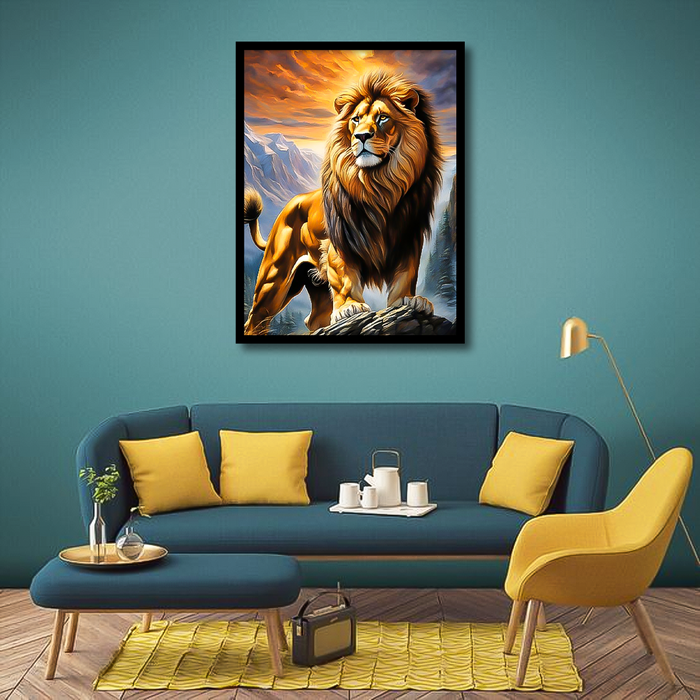 Majestic Lion Canvas Frames | Wall Art