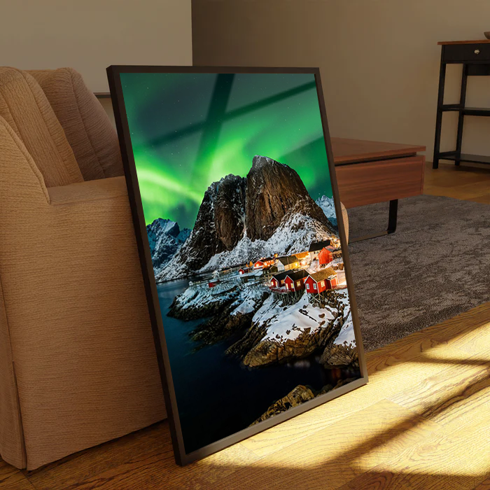 Majestic Northern Lights Canvas Frames Wall Art
