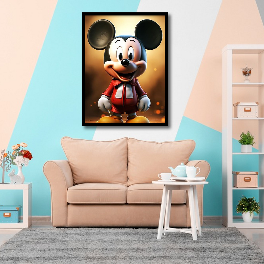 Mickey Demon Canvas Frames | Wall Art