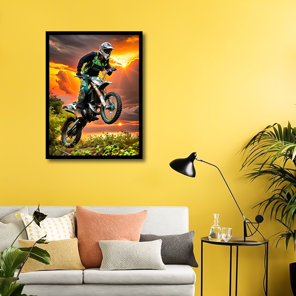 Motocross Canvas Frames | Wall Art