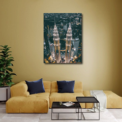 Petronas Twin Towers Malaysia Canvas Frames Wall Art