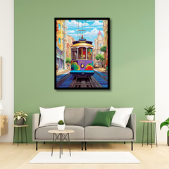 San Francisco Cable Car Wall Art