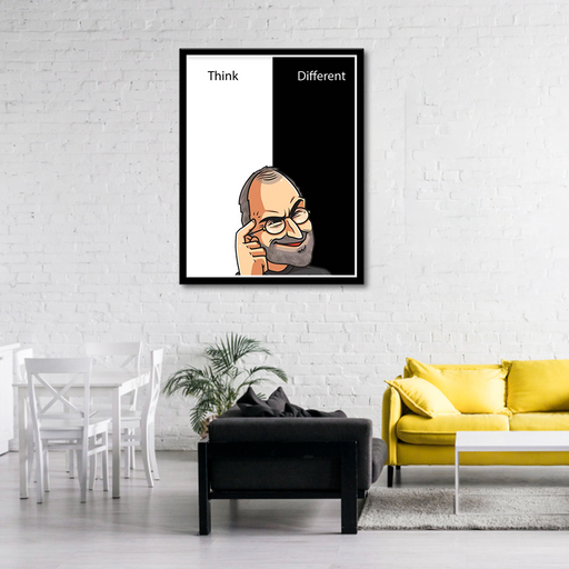 "Think Different" Canvas Frame | Wall Art