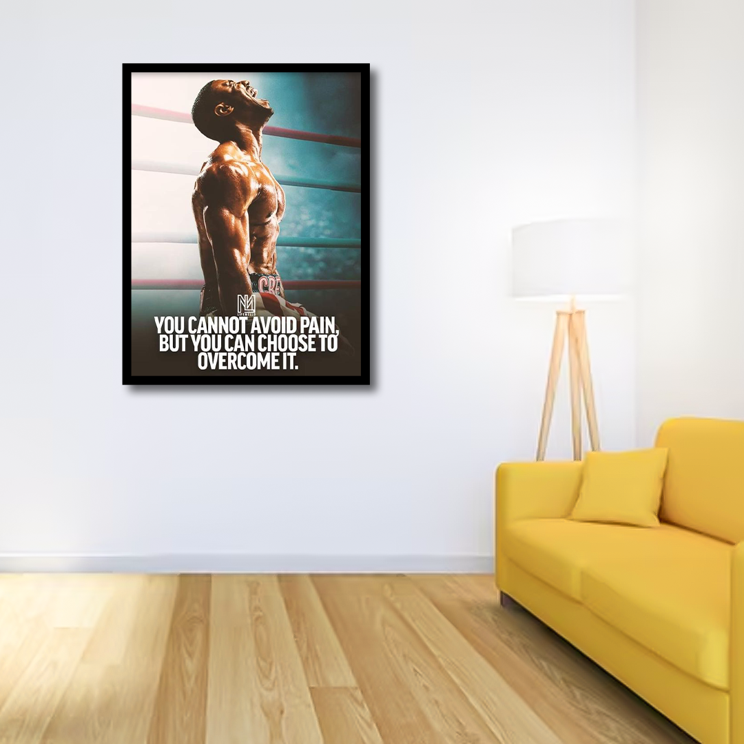 You Can Not Avoid Pain Canvas | Wall Art