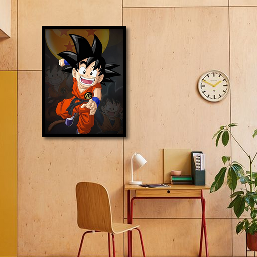 Goku Kid Canvas Frames