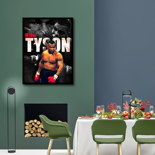 Mike Tyson Boxing Canvas frames