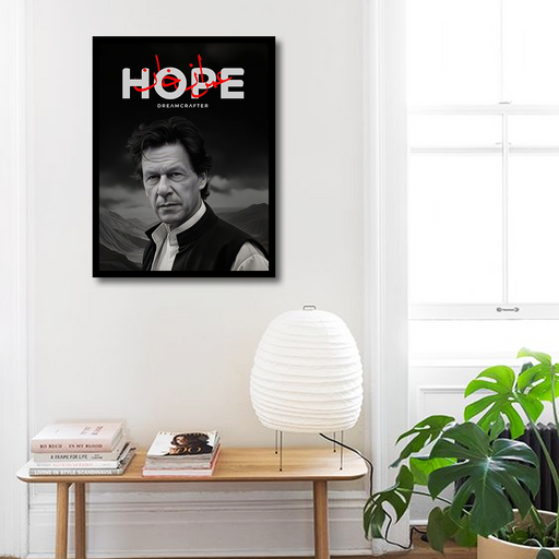 IMRAN KHAN - OUR HOPE Canvas frames