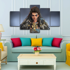 Warrior Girl Canvas Frames