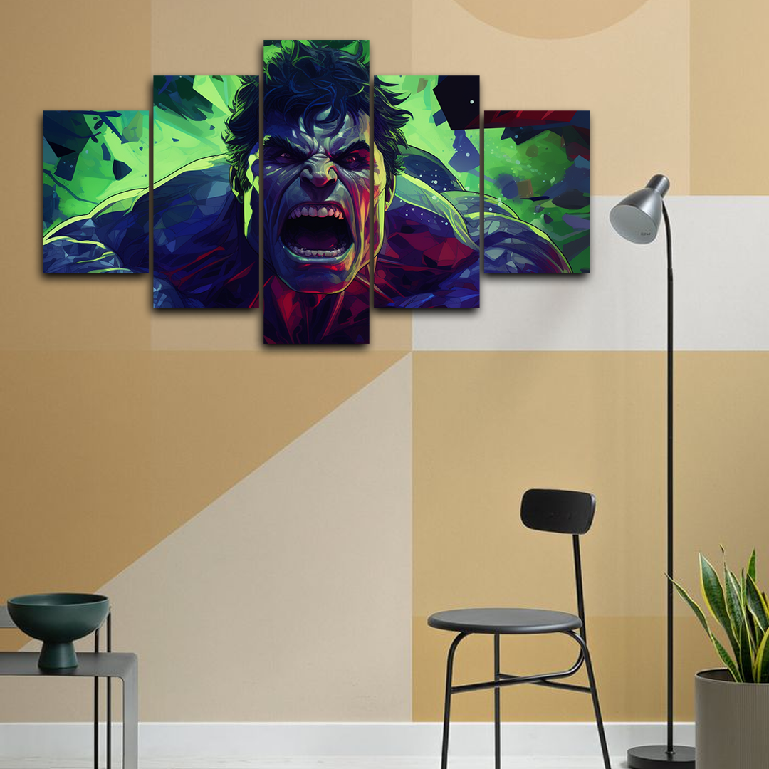 The Indestructible Hulk Canvas Frames