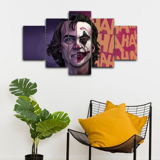 The Joker Canvas Frames