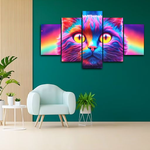 Sweet Cat Canvas Frames