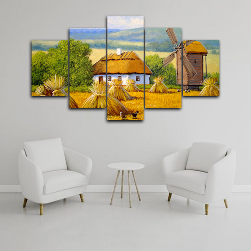 Stone House Windmill Canvas Frames
