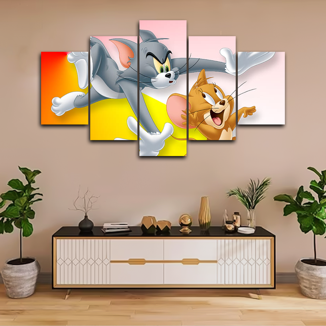 Tom & Jerry Canvas Farmes