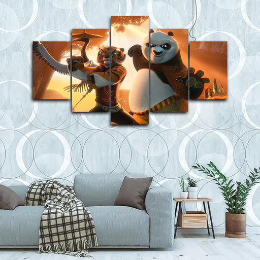 Kung Fu Panda Canvas Frames