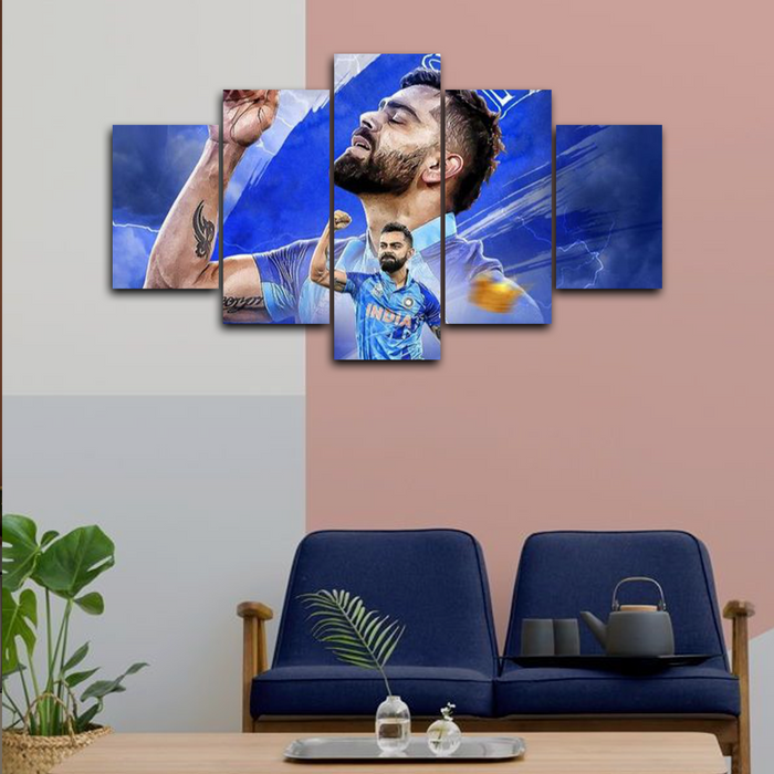 Virat Kohli Cricket Player Canvas Frames