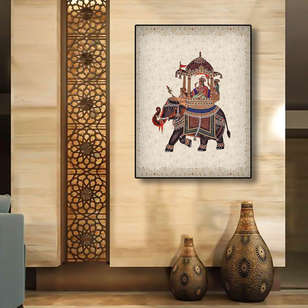 Mughal Miniature Canvas | Wall Art