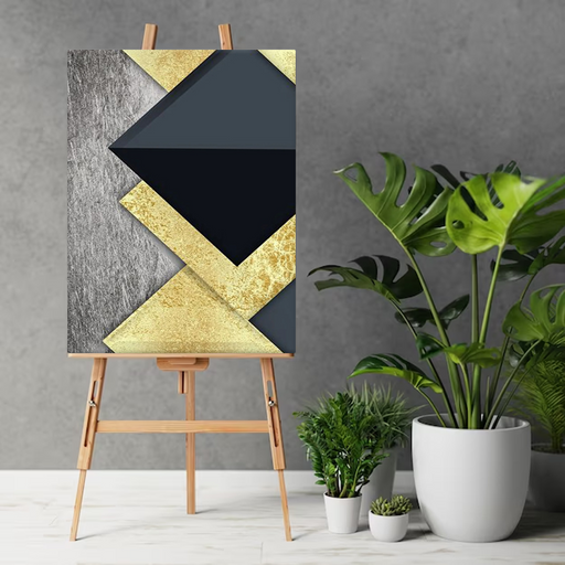Geometric Abstract Art | Handmade Painting