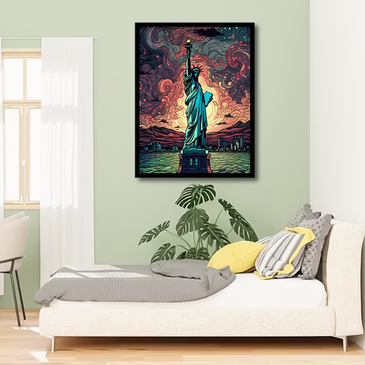 Statue of Liberty Canvas Frames #2