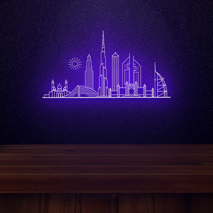 City Skylines Neon Light