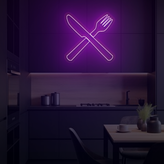 Fork & Knives Neon Light