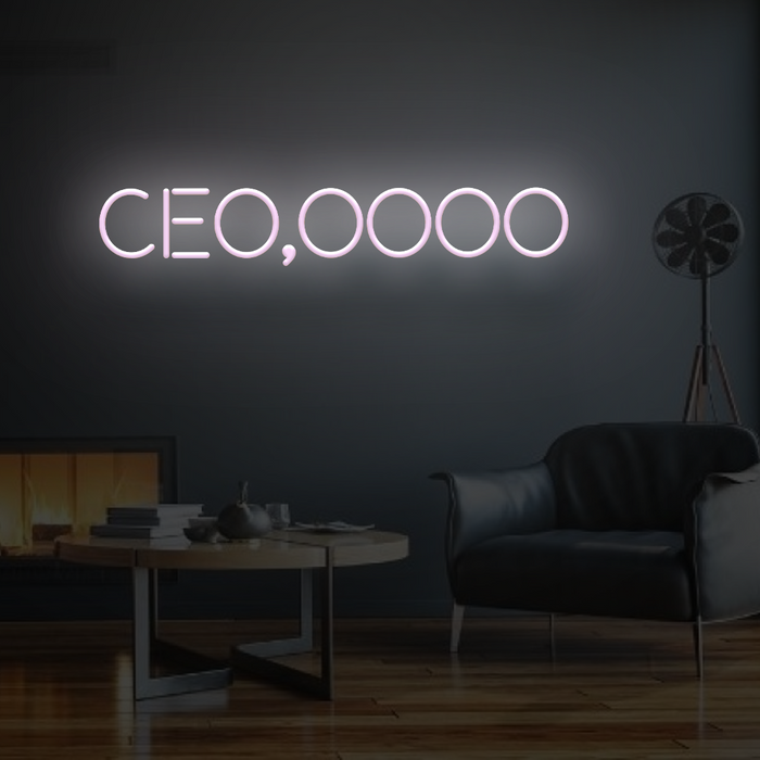 CEO Neon Sign