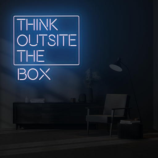 Think Outsite The Box Neon Sign