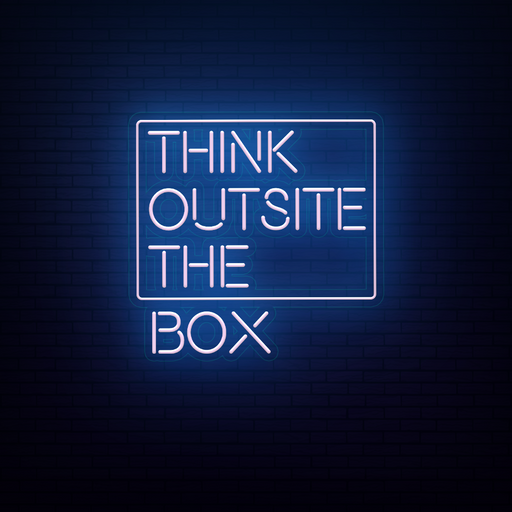 Think Outsite The Box Neon Sign