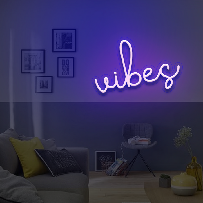 Vibes Neon Sign