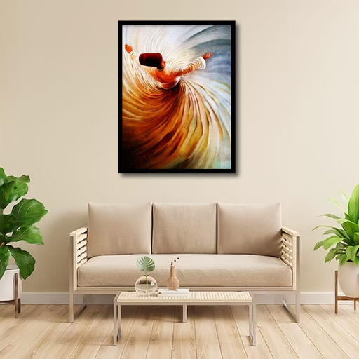 Islamic Sufi Whirling Dervish Canvas frames