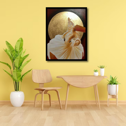 Serenity of Sufi Whirling Dervish Rumi Canvas frames